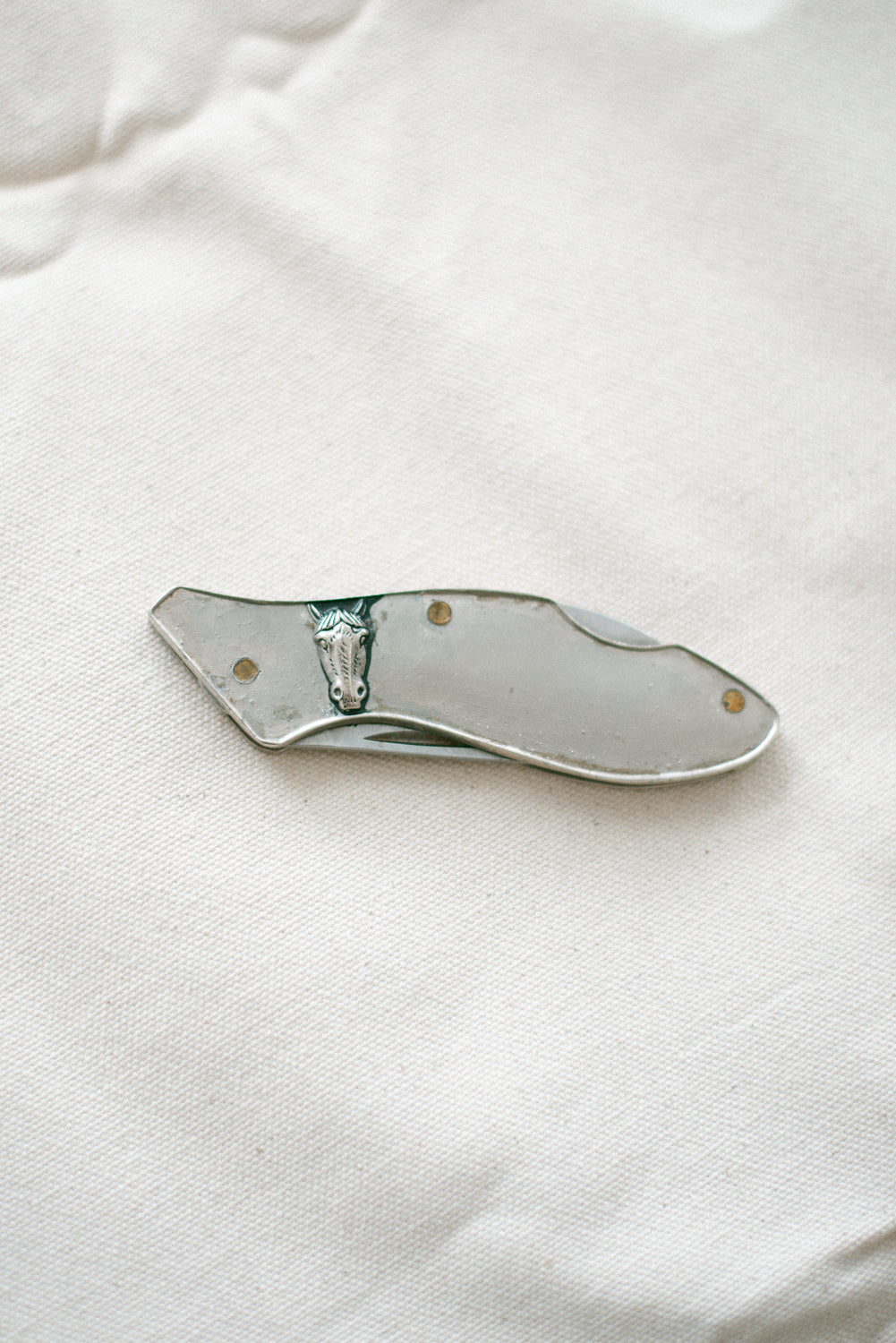 Vintage Engraved Pocket Knife