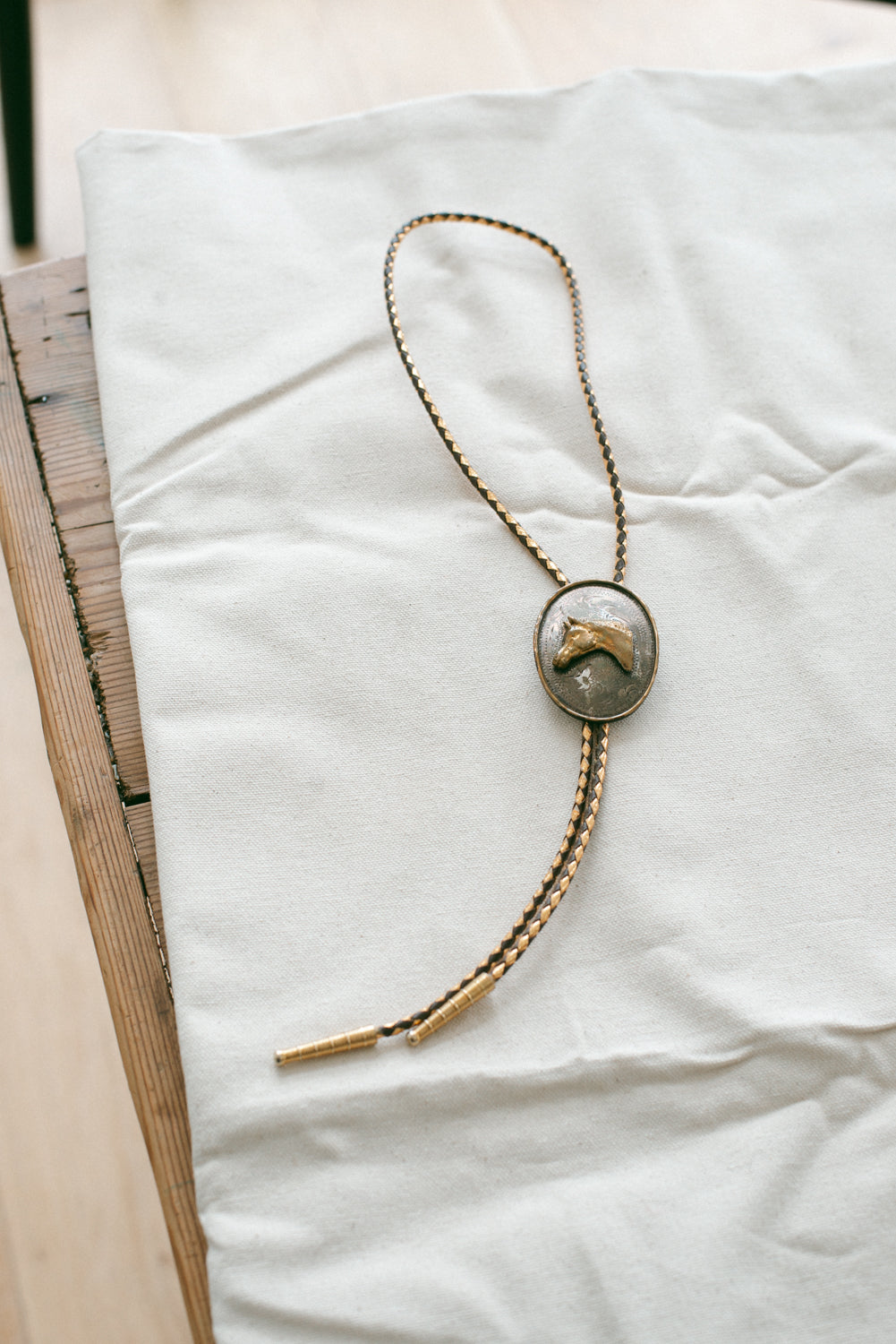 Vintage Horse Bolo Tie