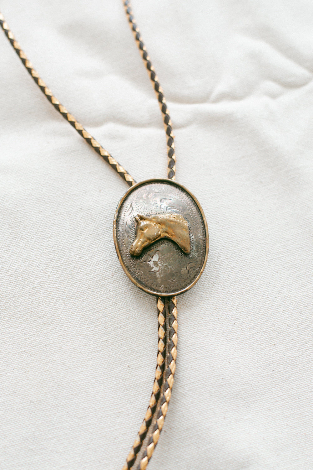 Vintage Horse Bolo Tie