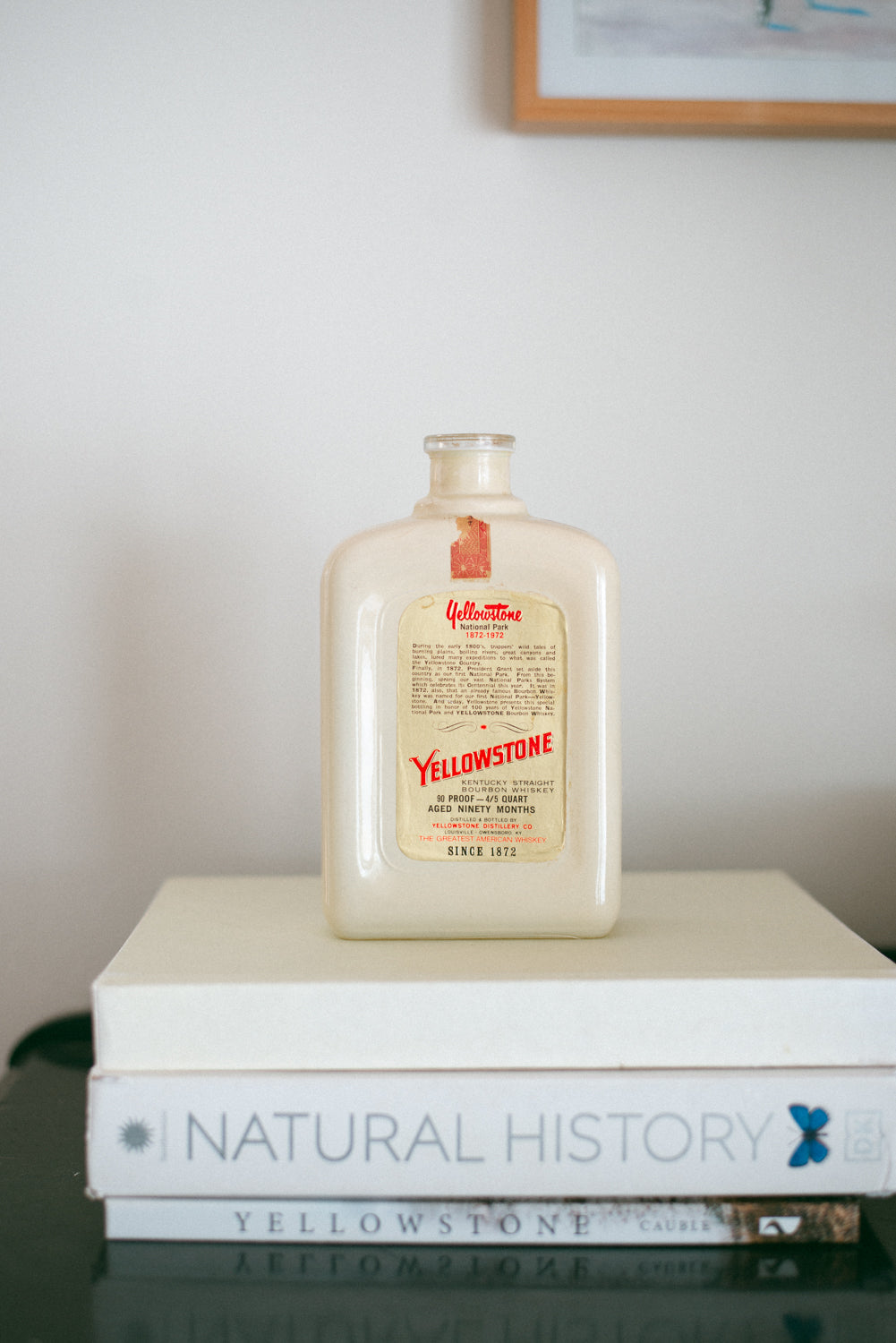 Vintage Yellowstone Decanter