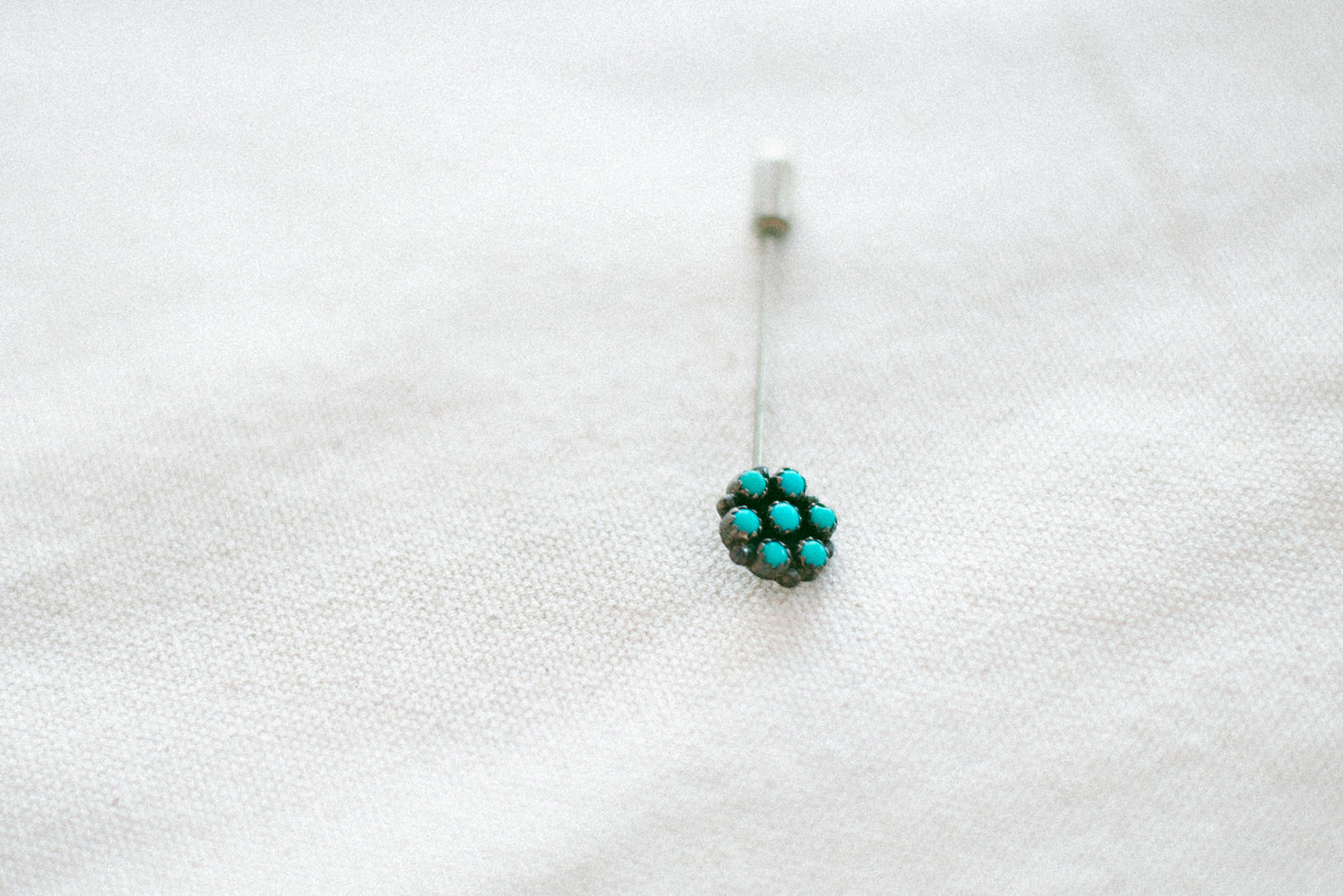 Vintage Turquoise Hat Pin