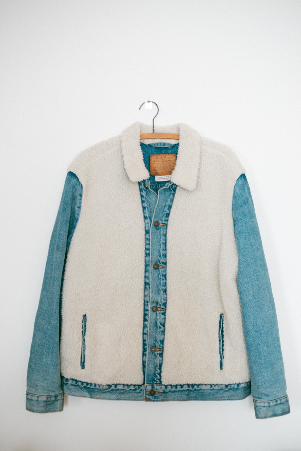 Vintage Levi's Sherpa + Denim Jacket