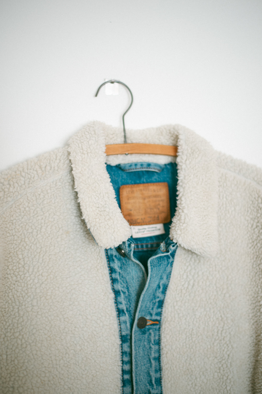 Vintage Levi's Sherpa + Denim Jacket