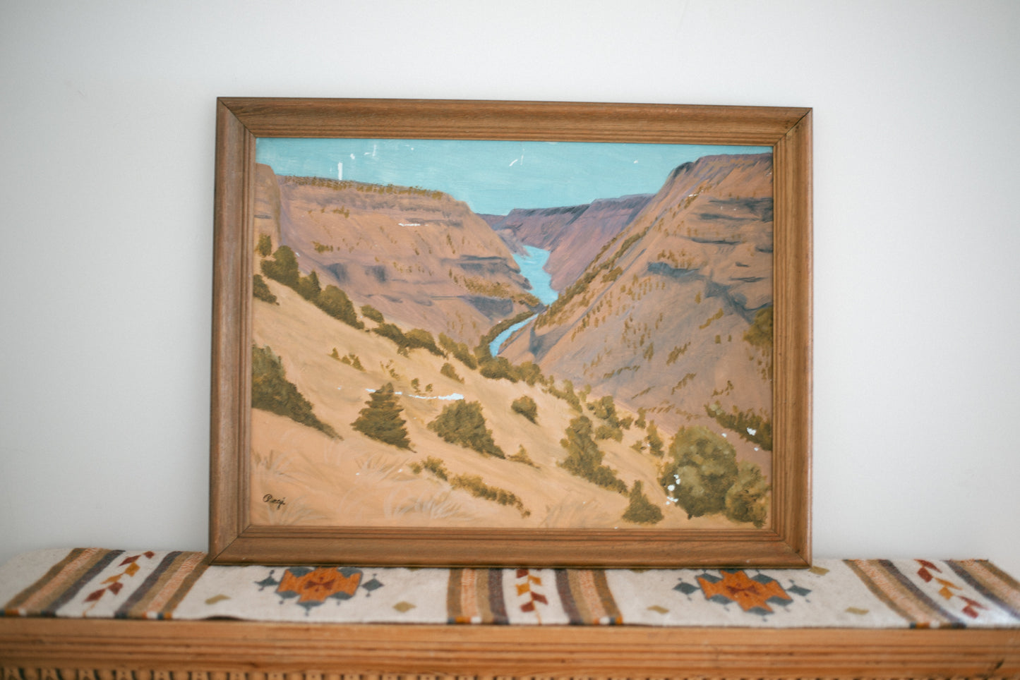 Vintage Landscape Painting