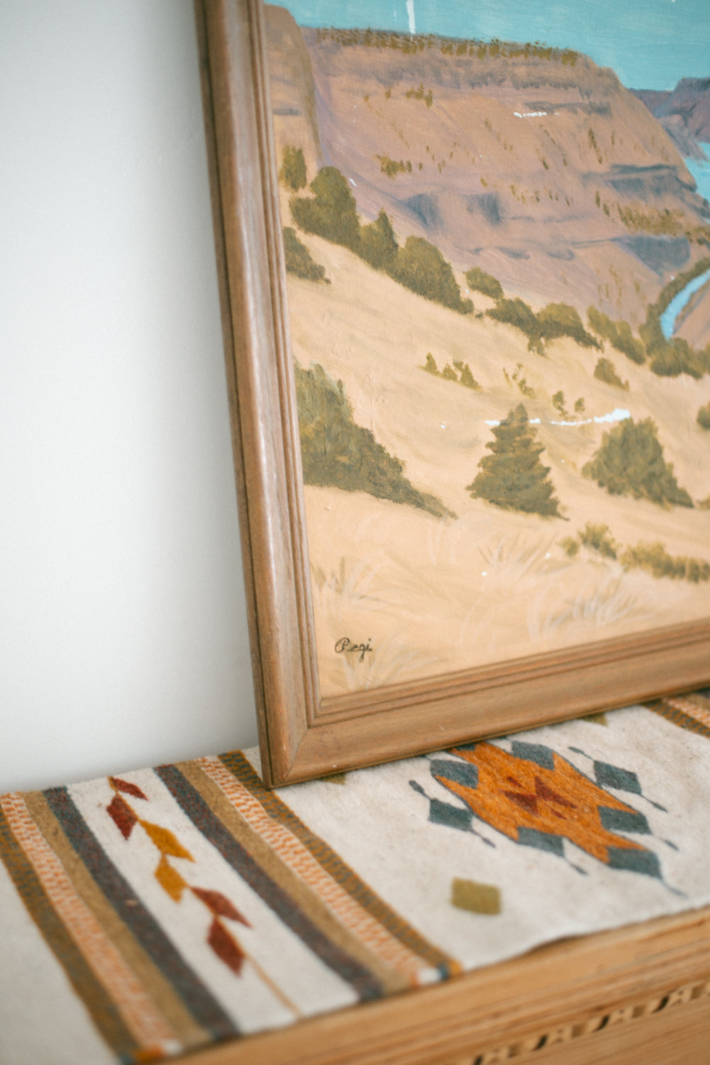 Vintage Landscape Painting