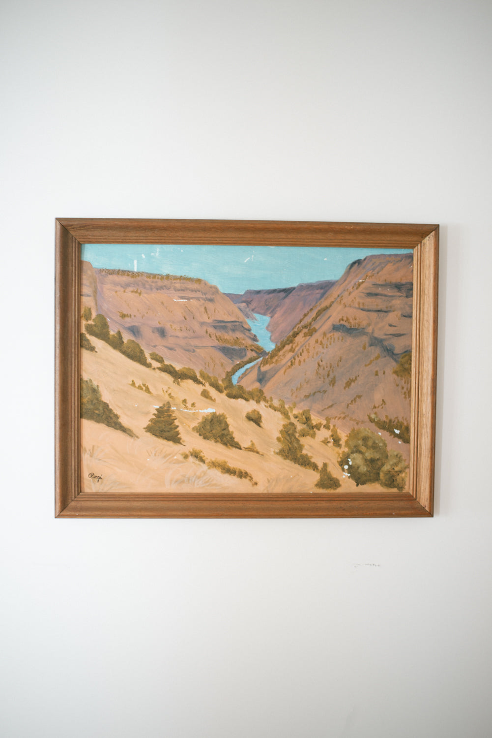 Vintage Landscape Painting