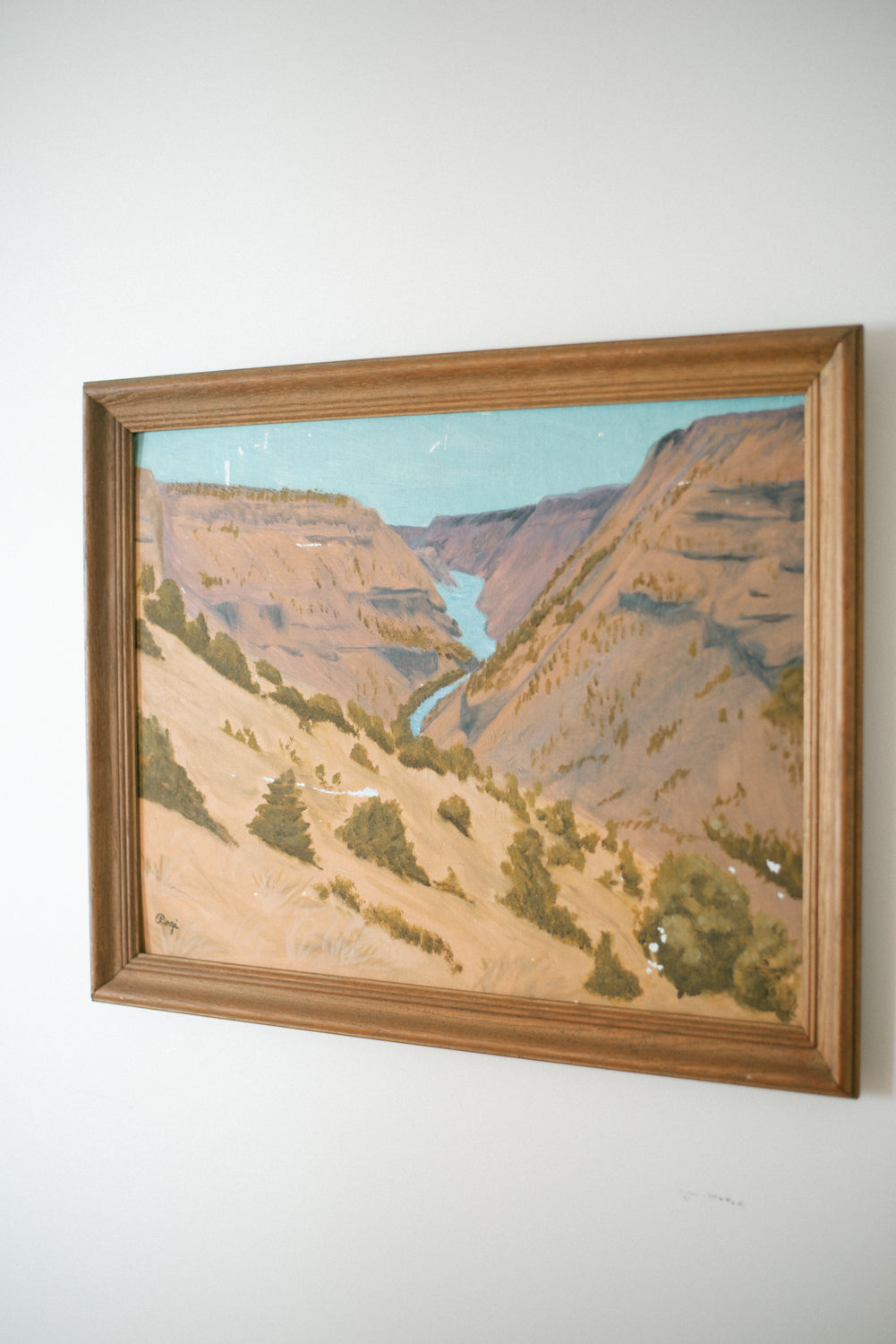 Vintage Landscape Painting
