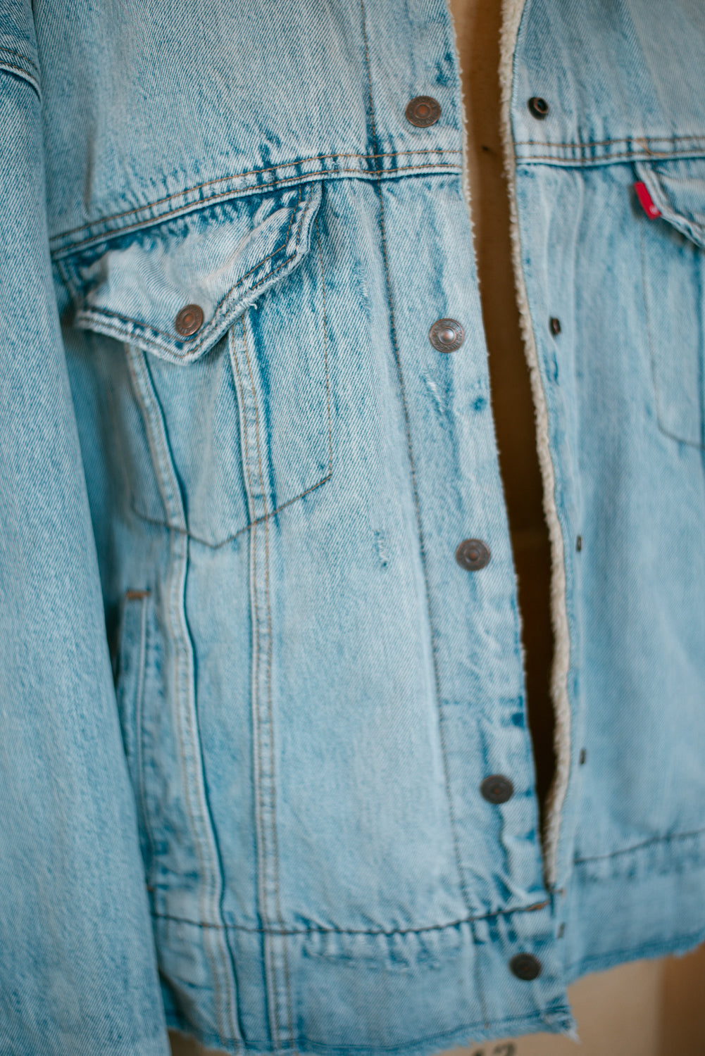 Vintage Levi's Sherpa Lined Jacket