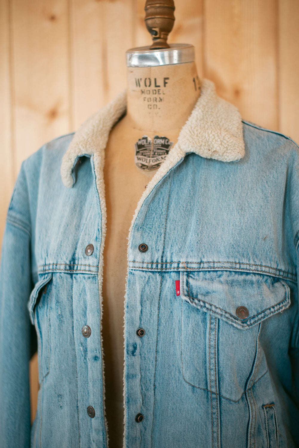 Vintage Levi's Sherpa Lined Jacket
