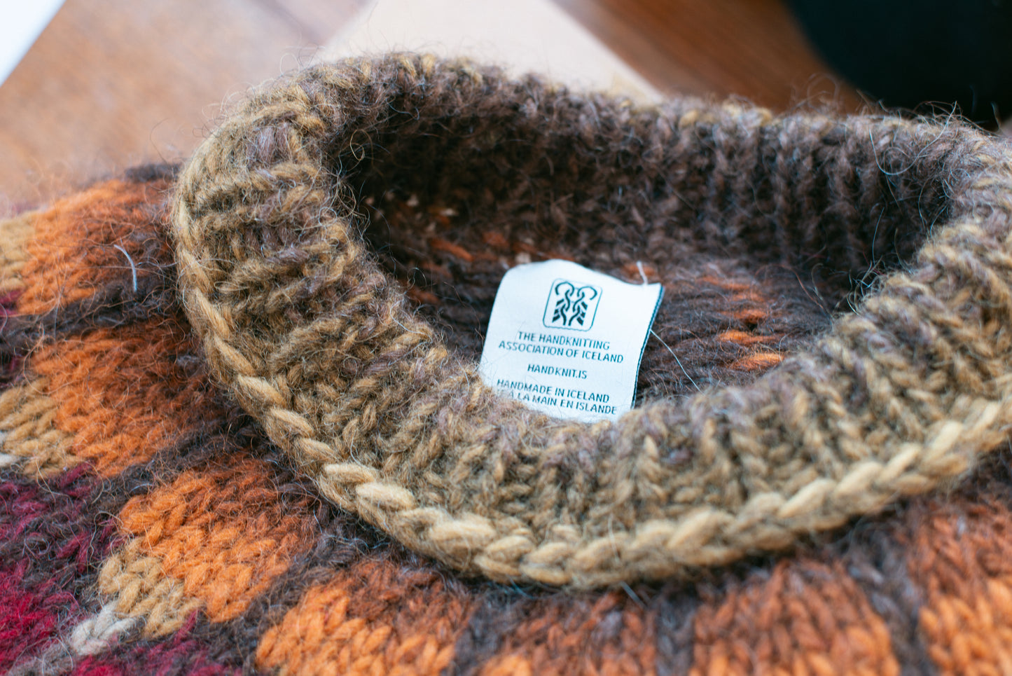 Vintage Handmade Icelandic Sweater