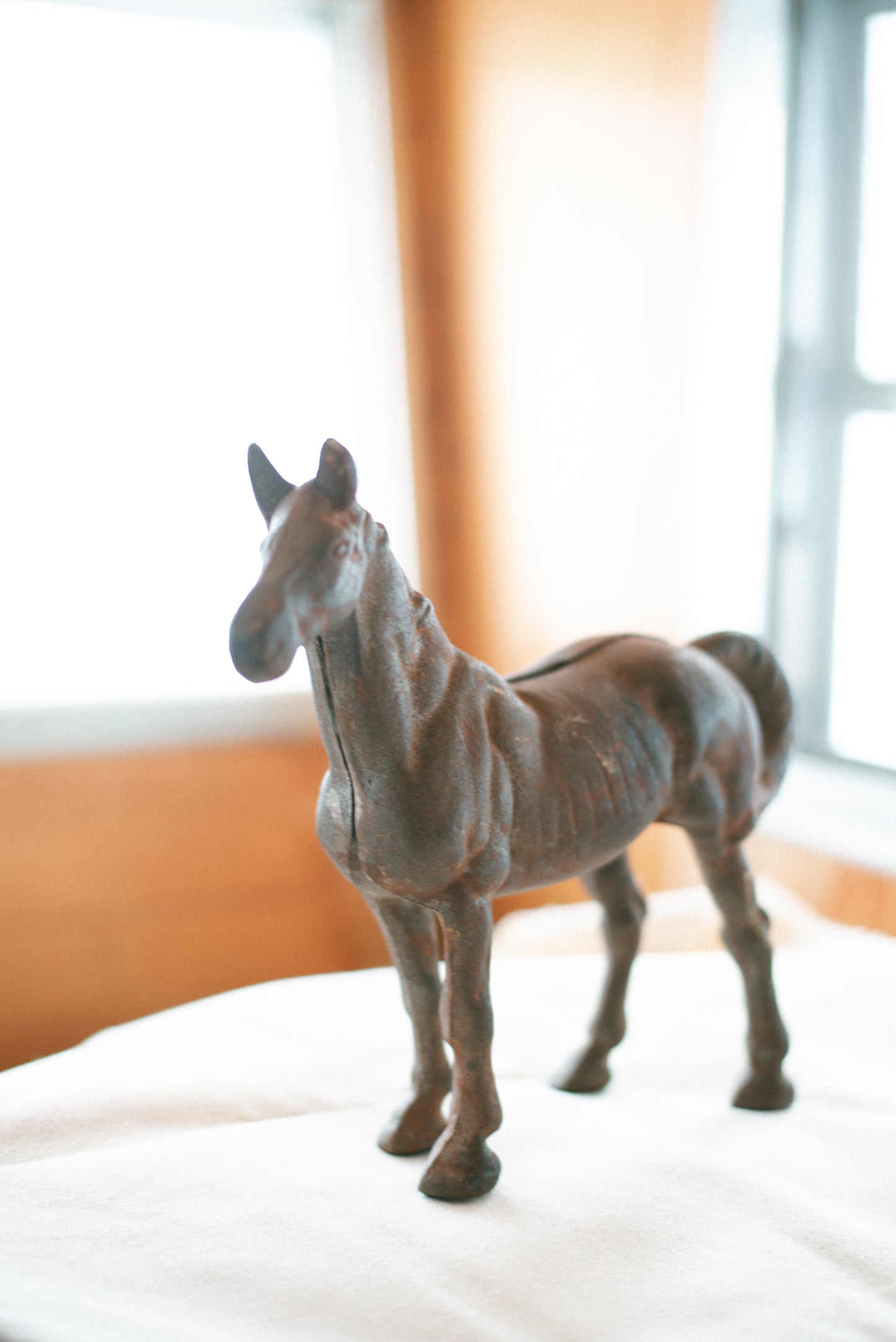 Vintage Cast Iron Horse (Piggy) Bank