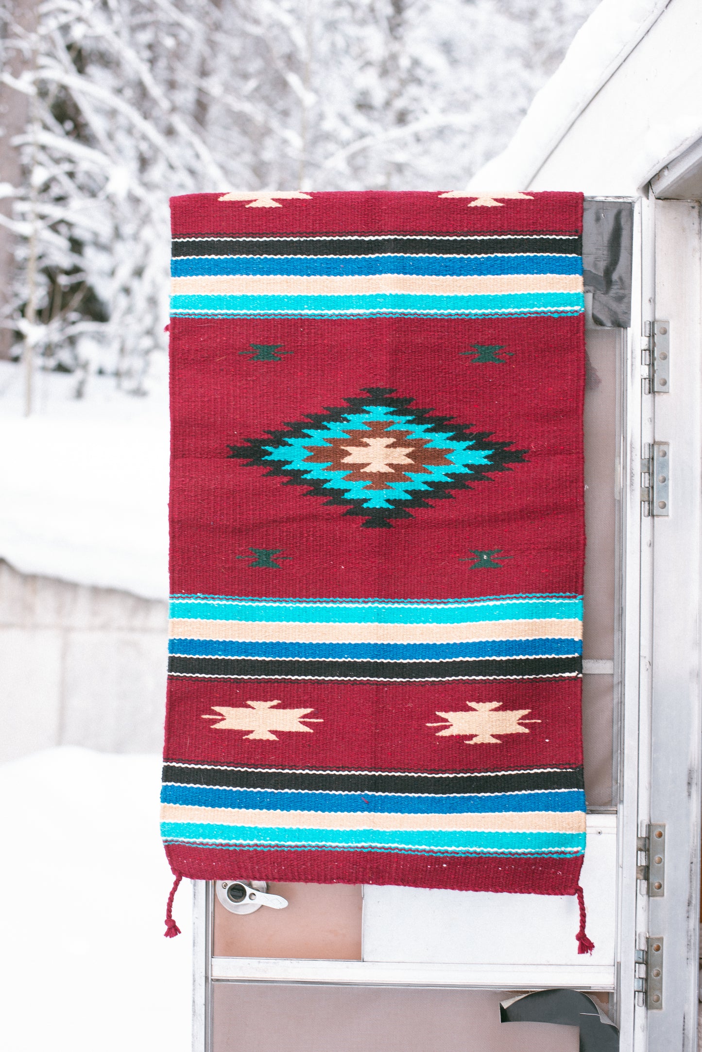 Vintage Wool Accent Rug