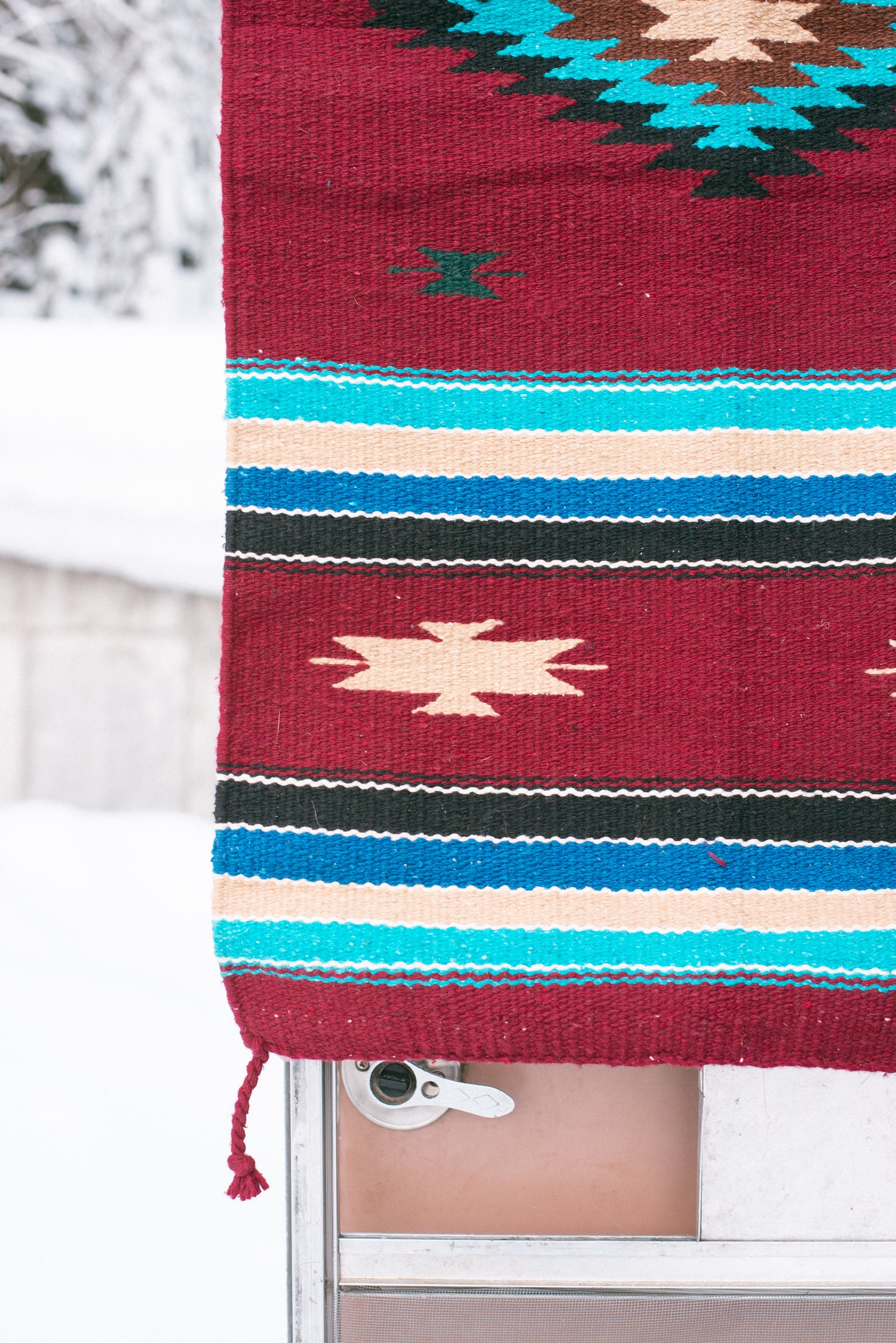 Vintage Wool Accent Rug